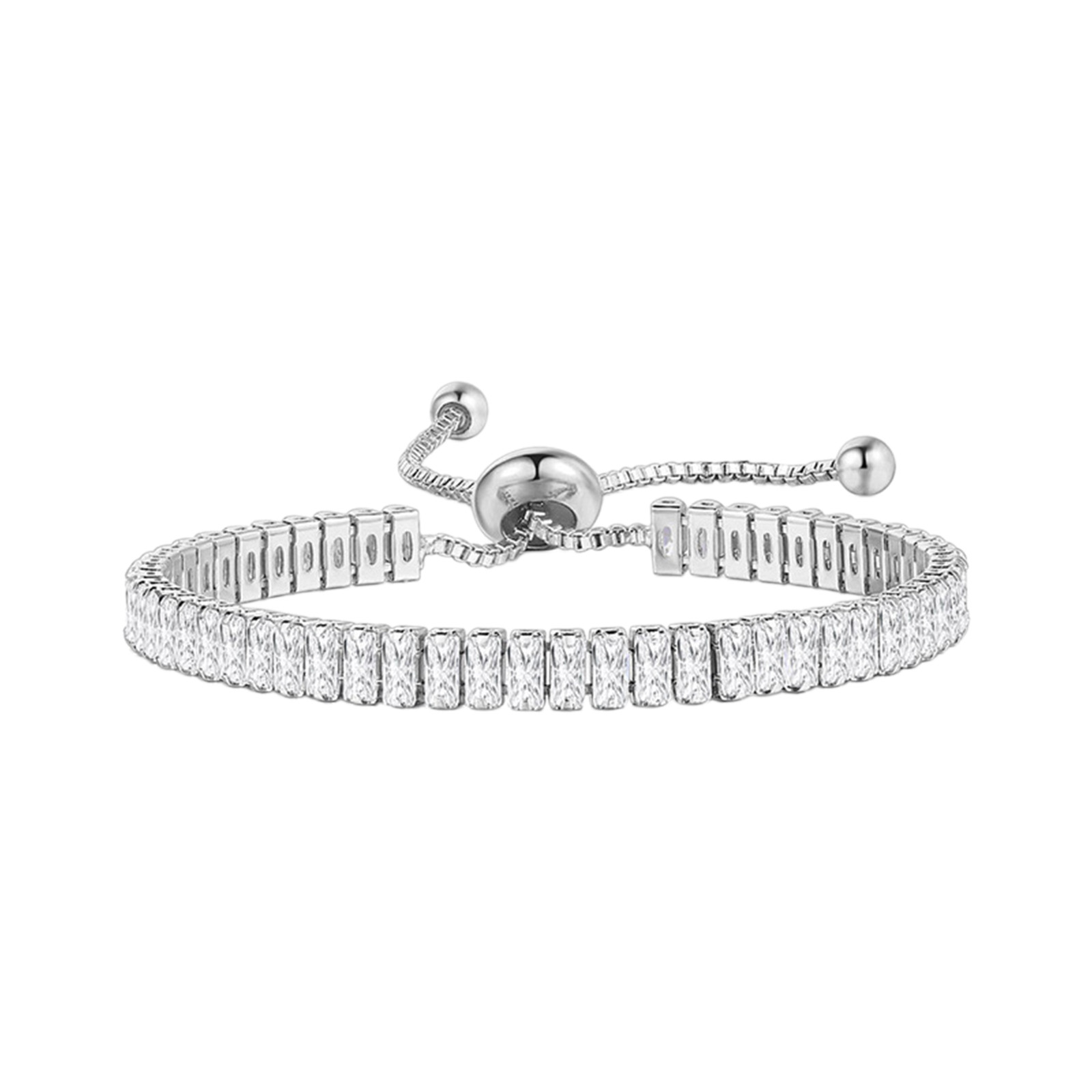 thumbnail image 2 of Pulsera de Tenis Deslizamiento Regalo de boda Pulseras de las mujeres, 2 of 2